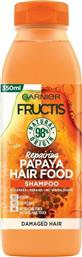 Garnier Fructis Hair Food Papaya Σαμπουάν Αναδόμησης/Θρέψης για Όλους τους Τύπους Μαλλιών 350ml από το Pharm24