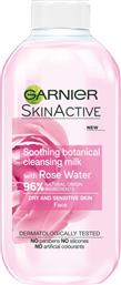 Garnier Γαλάκτωμα Καθαρισμού SkinActive Rose Water για Ξηρές Επιδερμίδες 200ml