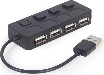 Gembird USB 2.0 Hub 4 Θυρών με σύνδεση USB-A