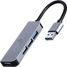 Gembird USB 3.1 Hub 4 Θυρών με σύνδεση USB-A Γκρι