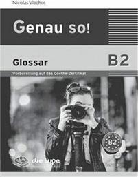 GENAU SO! B2 GLOSSAR (+ CD AUDIO MP3)