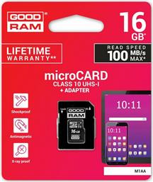 GoodRAM M1AA microSDHC 16GB U1