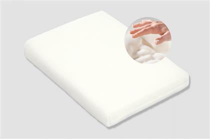 Greco Strom Βρεφικό Μαξιλάρι Ύπνου Memory Foam Baby 12m+ Λευκό 25x35εκ.