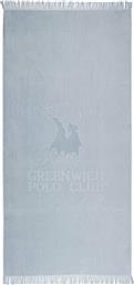 Greenwich Polo Club Πετσέτα Θαλάσσης με Κρόσσια Γκρι 170x70εκ. από το Katoikein