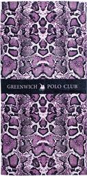 Greenwich Polo Club Πετσέτα Θαλάσσης Μωβ 170x80εκ.