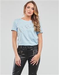 Guess Γυναικείο T-shirt Γαλάζιο