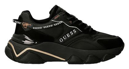 Micola Γυναικεία Chunky Sneakers Μαύρα Guess από το Spartoo