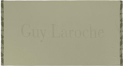 Guy Laroche Snap Πετσέτα Θαλάσσης Βαμβακερή Πράσινη 180x90εκ. Khaki από το Katoikein