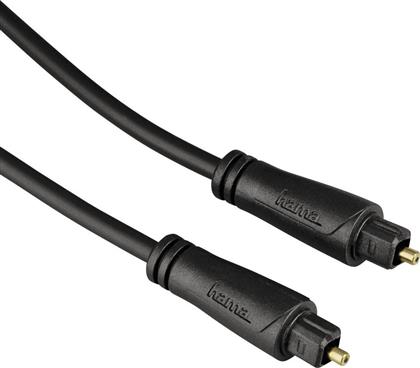 HAMA Optical Audio Cable TOS male - TOS male Μαύρο 3m (123215)