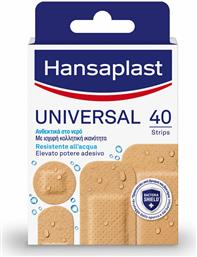 Hansaplast Αδιάβροχα Αυτοκόλλητα Επιθέματα Universal Different Shapes (40 λωρίδες/ 4 μεγεθών)