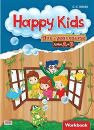 HAPPY KIDS JUNIOR A & B WORKBOOK & WORDS & GRAMMAR από το Plus4u