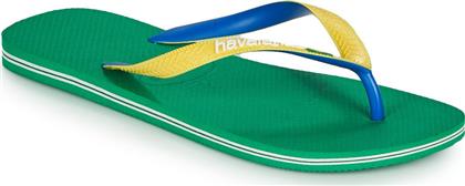 Havaianas Brasil Mix Flip Flops σε Πράσινο Χρώμα από το Zakcret Sports