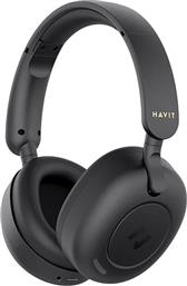 Havit H655BT Ασύρματα/Ενσύρματα On Ear Ακουστικά με 76 ώρες Λειτουργίας Μαύρα