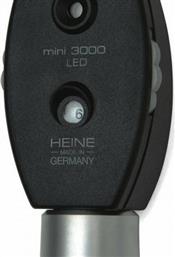Heine Μini 3000 LED Οφθαλμοσκόπιο Κεφαλή Black