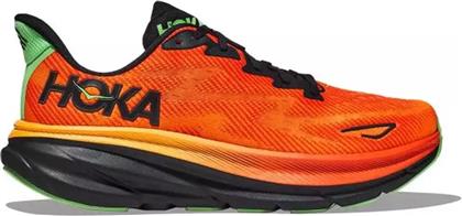 Hoka Clifton 9 Ανδρικά Αθλητικά Παπούτσια Running Πορτοκαλί από το Epapoutsia