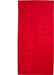 Hugo Boss Πετσέτα Θαλάσσης Κόκκινη 160x80εκ. από το Clodist