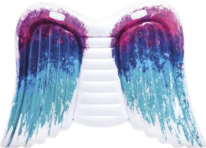 Intex Angel Wings Mat Φουσκωτό Στρώμα Θαλάσσης Φτερά Αγγέλου με Χειρολαβές 251εκ. από το Esmarket