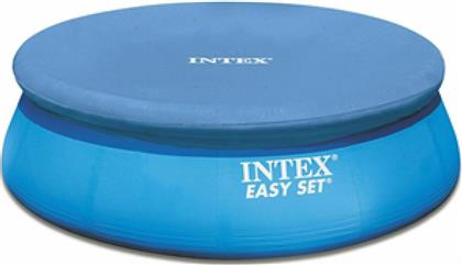 Intex Αντηλιακό Στρογγυλό Προστατευτικό Κάλυμμα Πισίνας Easy Set με Σκελετό Διαμέτρου 457εκ. από το Esmarket