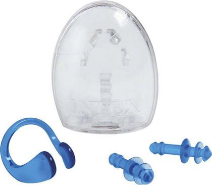 Intex Earplugs & Nose Clip Set Ωτοασπίδες Σιλικόνης για Κολύμβηση 2τμχ σε Μπλε Χρώμα 55609 από το Moustakas Toys