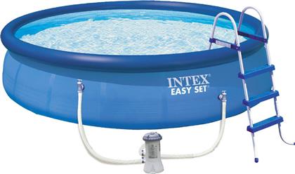 Intex Easy Set Πισίνα PVC Φουσκωτή με Αντλία Φίλτρου 457x107x107εκ. από το Esmarket
