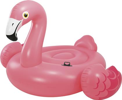 Intex Mega Island Φουσκωτό Ride On Θαλάσσης Flamingo με Χειρολαβές Ροζ 218εκ. από το Esmarket