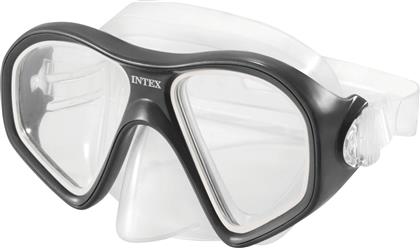 Intex Reef Rider Μάσκα Θαλάσσης με Αναπνευστήρα Μαύρη Εφηβική από το Plus4u