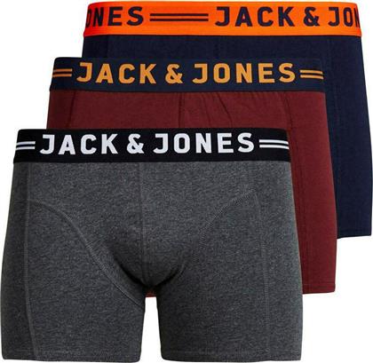 Jack & Jones Ανδρικά Μποξεράκια 3Pack