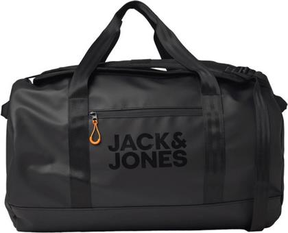 Jack & Jones Ανδρική Τσάντα Πλάτης Γυμναστηρίου Μαύρη