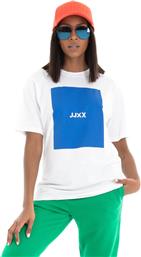 Jack & Jones Γυναικείο T-shirt Bright White/Blue από το Plus4u