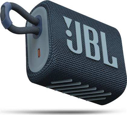 JBL Go 3 Αδιάβροχο Ηχείο Bluetooth 4.2W με Διάρκεια Μπαταρίας έως 5 ώρες Μπλε από το Kotsovolos