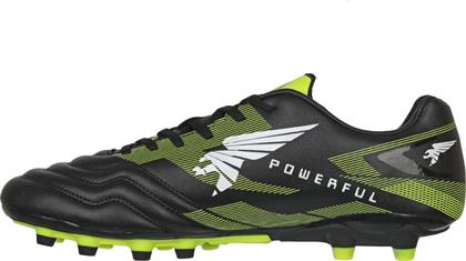 Joma Powerful 2331 FG Χαμηλά Ποδοσφαιρικά Παπούτσια με Τάπες Μαύρα από το SportsFactory