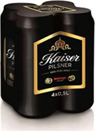 Kaiser Pilsner Lager Κουτί 4x500ml