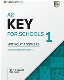 Ket for Schools 1 Student's Book Without Answers Revised Exam From 2020 από το Plus4u