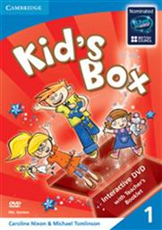 KID'S BOX 1 INTERACTIVE DVD (+TEACHER'S BOOKLET) από το GreekBooks