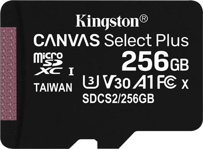 Kingston Canvas Select Plus microSDXC 256GB Class 10 U3 V30 A1 UHS-I από το e-shop