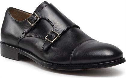 Κλειστά παπούτσια Lord Premium - Double Monks 5502 Μαύρο από το Epapoutsia