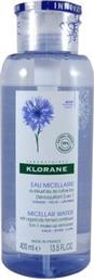 Klorane Micellar Water Ντεμακιγιάζ Eau Demaquillante Apaisante Au Bleuet για Ευαίσθητες Επιδερμίδες 400ml από το Pharm24
