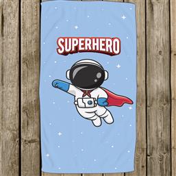 Kocoon Superhero Παιδική Πετσέτα Θαλάσσης Γαλάζια 120x70εκ. από το Spitishop