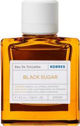 Korres Black Sugar Eau de Toilette 50ml από το Attica The Department Store
