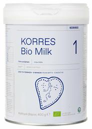 Korres Γάλα σε Σκόνη Bio Milk 1 Χωρίς Γλουτένη για 0m+ 400gr