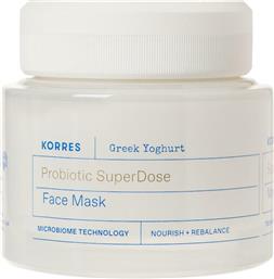 Korres Greek Yoghurt Probiotic Superdose Μάσκα Προσώπου για Ενυδάτωση 100ml από το Pharm24