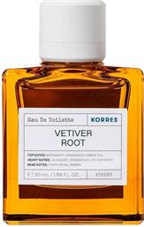Korres Vetiver Root Eau de Toilette 50ml