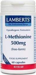 Lamberts L-Methionine 500mg 60 κάψουλες
