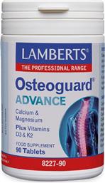 Lamberts Osteoguard Advance Συμπλήρωμα για την Υγεία των Οστών 90 ταμπλέτες