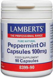 Lamberts Peppermint Oil 100mg 90 κάψουλες