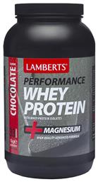 Performance Whey Protein & Magnesium Πρωτεΐνη Ορού Γάλακτος με Γεύση Σοκολάτα 1kg Lamberts από το Pharm24