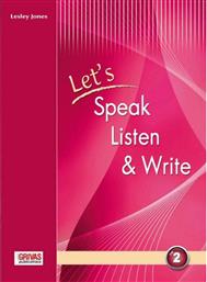 Let's Speak, Listen And Write 2: Student's Book
