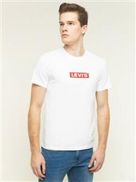 Levi's Boxtab Graphic Ανδρικό T-shirt Λευκό με Λογότυπο
