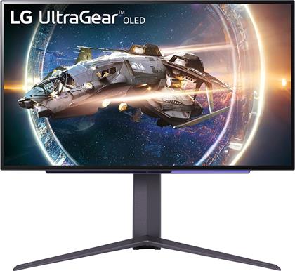 LG UltraGear 27GR95QE-B OLED HDR Gaming Monitor 27'' QHD 2560x1440 240Hz με Χρόνο Απόκρισης 0.03ms GTG