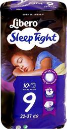 Libero Sleep Tight Πάνες Βρακάκι No. 9 για 22-37kg 10τμχ από το Pharm24